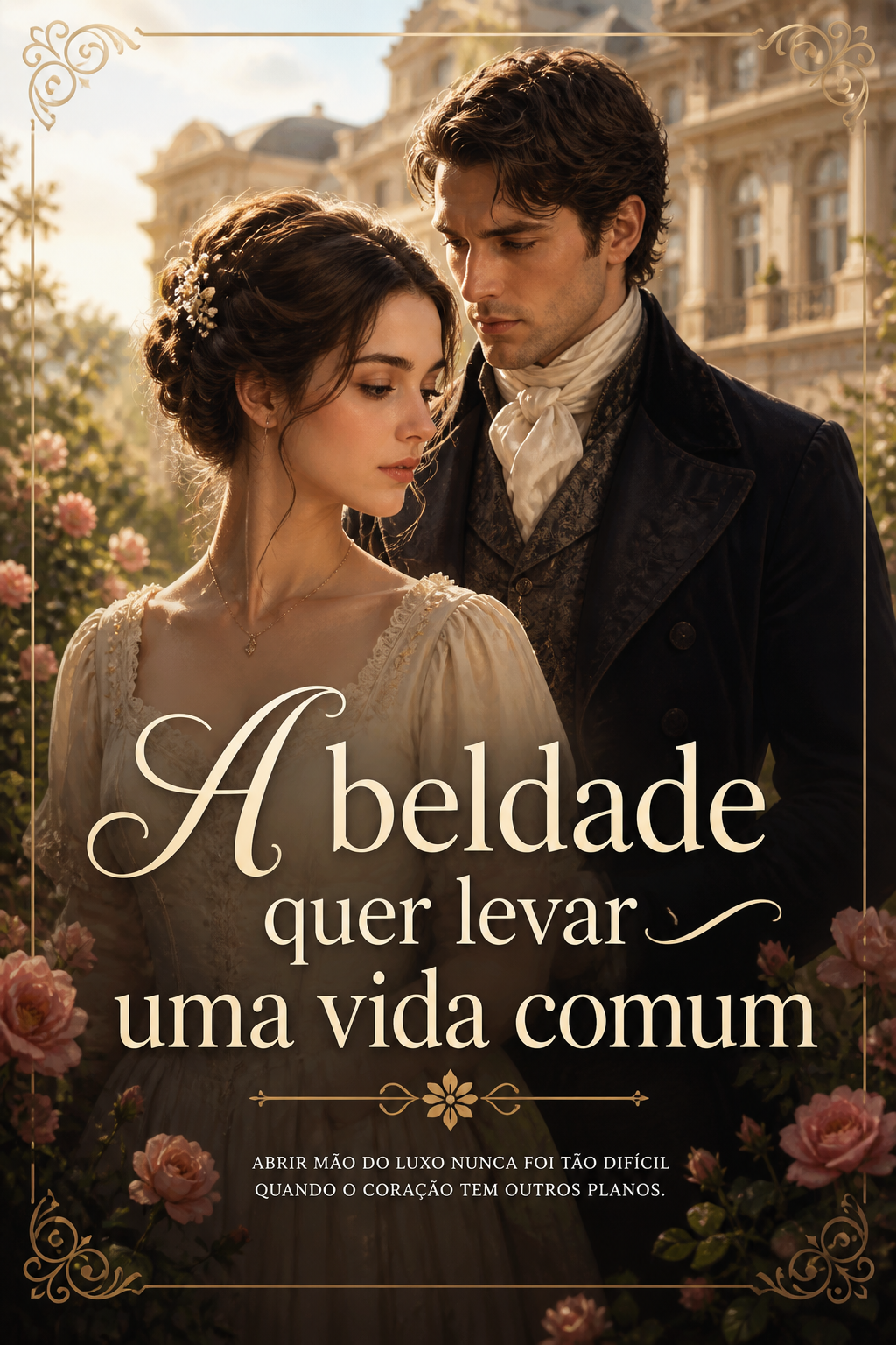 A beldade quer levar uma vida comum